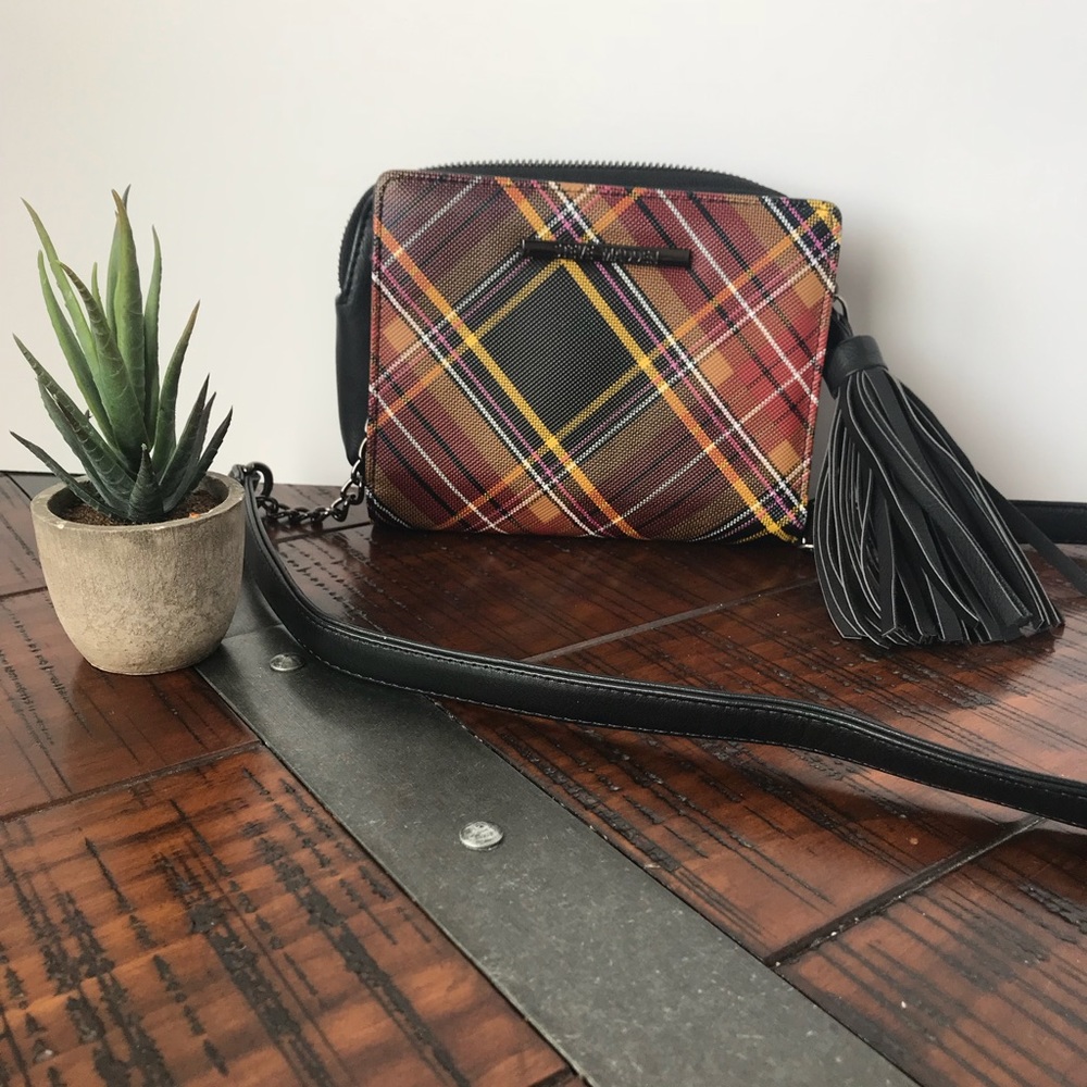 Steve Madden Plaid Crossbody Purse